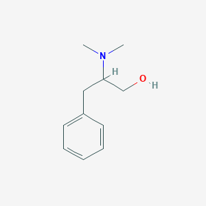 molecular formula C11H17NO B1580546 2-(二甲基氨基)-3-苯基丙醇 CAS No. 60577-28-8