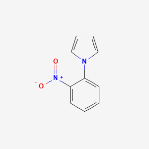 molecular formula C10H8N2O2 B1580555 1-(2-硝基苯基)吡咯 CAS No. 33265-60-0