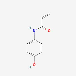 molecular formula C9H9NO2 B1580599 N-(4-羟基苯基)丙烯酰胺 CAS No. 34443-04-4