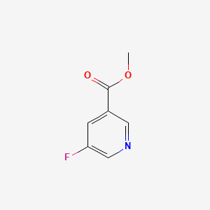 B1580609 Methyl 5-fluoronicotinate CAS No. 455-70-9