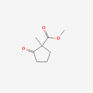 molecular formula C8H12O3 B1580613 Methyl 1-methyl-2-oxocyclopentanecarboxylate CAS No. 30680-84-3