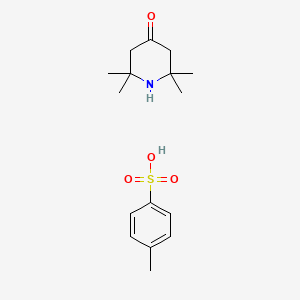 molecular formula C16H25NO4S B1580627 托西酸三丙酮胺 CAS No. 29334-13-2