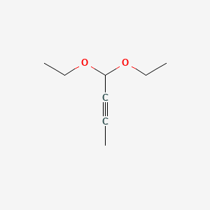 molecular formula C8H14O2 B1580639 2-丁炔-1-醛二乙缩醛 CAS No. 2806-97-5
