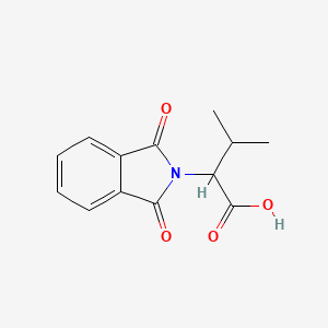 molecular formula C13H13NO4 B1580643 2-(1,3-二氧代-1,3-二氢-2H-异吲哚-2-基)-3-甲基丁酸 CAS No. 5115-65-1