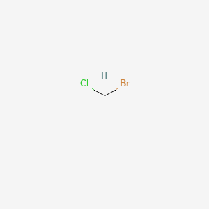 molecular formula C2H4BrCl B1580652 1-Bromo-1-chloroethane CAS No. 593-96-4