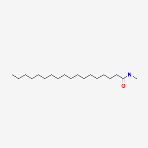 molecular formula C20H41NO B1580666 N,N-二甲基硬脂酰胺 CAS No. 3886-90-6