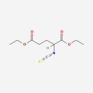 molecular formula C10H15NO4S B1580674 2-异硫氰酸根基戊二酸二乙酯 CAS No. 58560-28-4