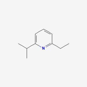 molecular formula C10H15N B1580676 2-Ethyl-6-isopropyl pyridine CAS No. 74701-47-6