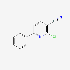 molecular formula C12H7ClN2 B1580685 2-氯-6-苯基烟酰腙 CAS No. 43083-14-3