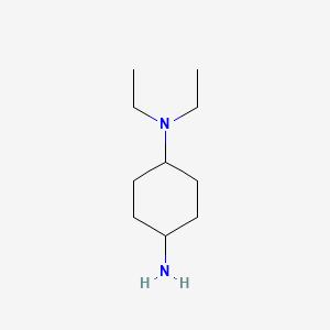 molecular formula C10H22N2 B1580691 N1,N1-二乙基环己烷-1,4-二胺 CAS No. 42389-54-8
