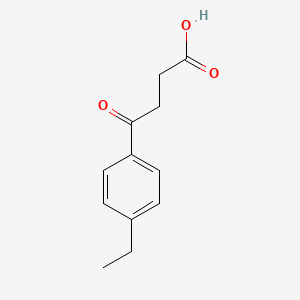 molecular formula C12H14O3 B1580703 4-(4-乙基苯基)-4-氧代丁酸 CAS No. 49594-75-4