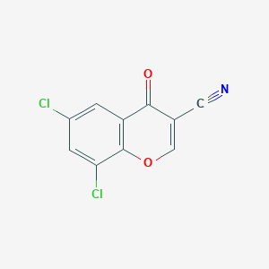B1580715 6,8-Dichloro-3-cyanochromone CAS No. 72798-32-4