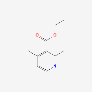 molecular formula C10H13NO2 B1580716 2,4-二甲基烟酸乙酯 CAS No. 37669-78-6