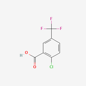 B1580723 2-Chloro-5-(trifluoromethyl)benzoic acid CAS No. 657-06-7