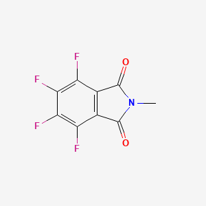 molecular formula C9H3F4NO2 B1580727 N-甲基四氟邻苯二甲酰亚胺 CAS No. 33795-85-6