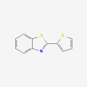 molecular formula C11H7NS2 B1580735 2-(2-噻吩基)苯并噻唑 CAS No. 34243-38-4