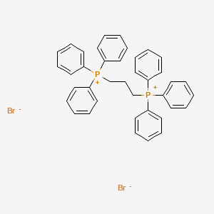molecular formula C39H36P2+2 B1580744 三亚甲基双（三苯基溴化鏻） CAS No. 7333-67-7