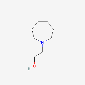 molecular formula C8H17NO B1580746 2-(氮杂环戊烷-1-基)乙醇 CAS No. 20603-00-3