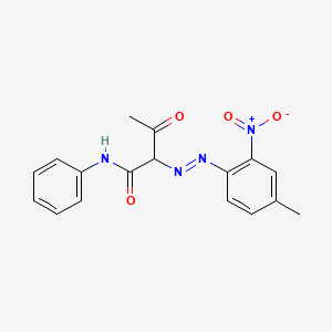 molecular formula C17H16N4O4 B1580757 C.I. 颜料黄 1 CAS No. 2512-29-0