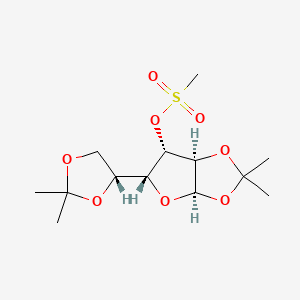 B1580759 1,2:5,6-Di-O-isopropylidene-3-O-(methylsulfonyl)-alpha-D-glucofuranose CAS No. 5450-26-0