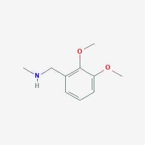 B1580761 1-(2,3-dimethoxyphenyl)-N-methylmethanamine CAS No. 53663-28-8