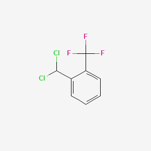 B1580780 1-(Dichloromethyl)-2-(trifluoromethyl)benzene CAS No. 707-72-2