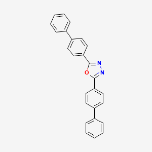 B1580792 2,5-Bis(4-biphenylyl)-1,3,4-oxadiazole CAS No. 2043-06-3