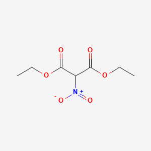 molecular formula C7H11NO6 B1580795 硝基丙二酸二乙酯 CAS No. 603-67-8