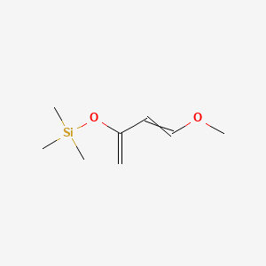 molecular formula C8H16O2Si B1580809 硅烷，[(3-甲氧基-1-亚甲基-2-增丙烯基)氧基]三甲基- CAS No. 59414-23-2