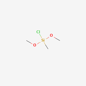 B1580811 Methyldimethoxychlorosilane CAS No. 994-07-0