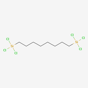 B1580825 Octane-1,8-diylbis(trichlorosilane) CAS No. 52217-53-5