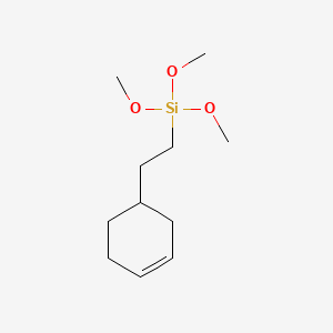 molecular formula C11H22O3Si B1580828 2-(3-环己烯基)乙基三甲氧基硅烷 CAS No. 67592-36-3