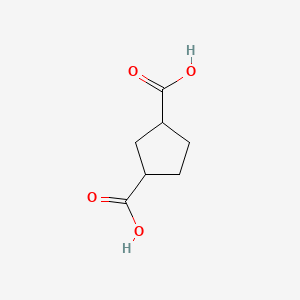 molecular formula C7H10O4 B1580830 环戊烷-1,3-二羧酸 CAS No. 4056-78-4