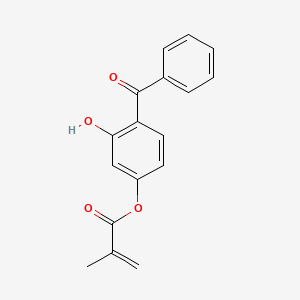 molecular formula C17H14O4 B1580834 4-Benzoyl-3-hydroxyphenyl methacrylate CAS No. 2035-72-5