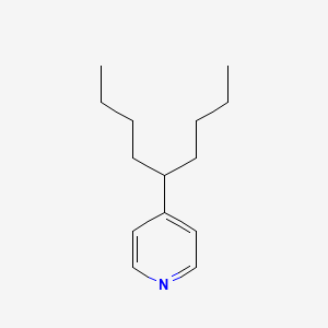 molecular formula C14H23N B1580862 4-(1-Butylpentyl)pyridine CAS No. 2961-47-9
