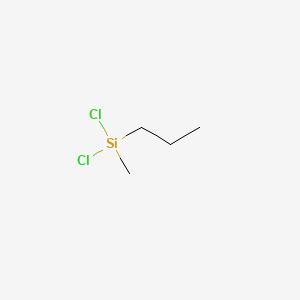 molecular formula C4H10Cl2Si B1580891 二氯(甲基)丙基硅烷 CAS No. 4518-94-9