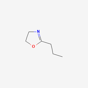 molecular formula C6H11NO B1580893 4,5-Dihydro-2-propyloxazole CAS No. 4694-80-8