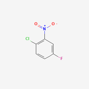 molecular formula C6H3ClFNO2 B1580903 1-Chloro-4-fluoro-2-nitrobenzene CAS No. 345-17-5