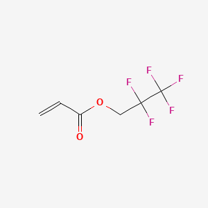 molecular formula C6H5F5O2 B1580904 2,2,3,3,3-五氟丙基丙烯酸酯 CAS No. 356-86-5