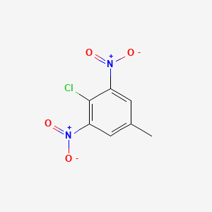 molecular formula C7H5ClN2O4 B1580910 4-氯-3,5-二硝基甲苯 CAS No. 5264-65-3