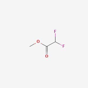 molecular formula C3H4F2O2 B1580911 二氟乙酸甲酯 CAS No. 433-53-4