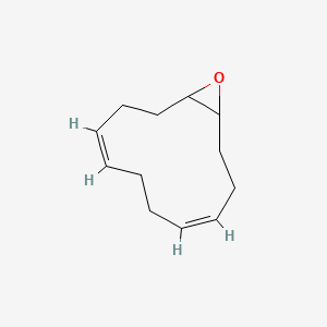 molecular formula C12H18O B1580912 9,10-环氧-1,5-环十二二烯 CAS No. 943-93-1