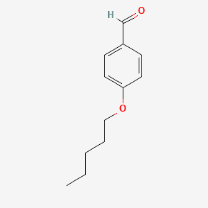 molecular formula C12H16O2 B1580920 4-(Pentyloxy)benzaldehyde CAS No. 5736-91-4