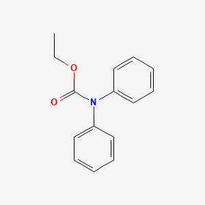 molecular formula C15H15NO2 B1580932 Ethyl diphenylcarbamate CAS No. 603-52-1