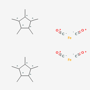 molecular formula C24H30Fe2O4 B1580954 五甲基环戊二烯基二羰基二聚铁 CAS No. 35344-11-7