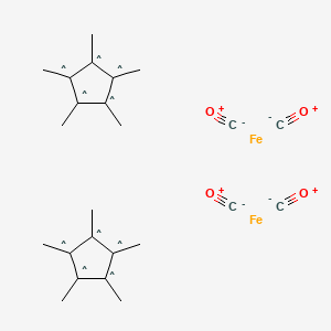 molecular formula C24H40Fe2O4 B1580954 Pentamethylcyclopentadienyliron dicarbonyl dimer CAS No. 35344-11-7