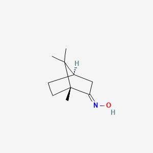 molecular formula C10H17NO B1580963 D-樟脑肟 CAS No. 2792-42-9