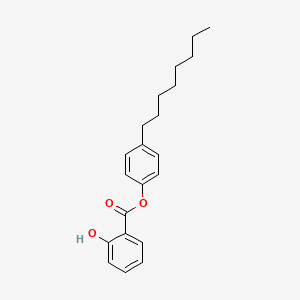 molecular formula C21H26O3 B1580980 水杨酸辛酯 CAS No. 2512-56-3