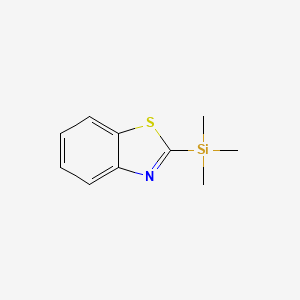 molecular formula C10H13NSSi B1580982 2-(三甲基硅基)苯并噻唑 CAS No. 32137-73-8