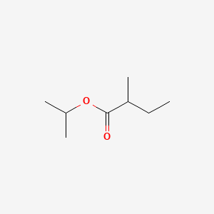 molecular formula C8H16O2 B1580992 异丙基 2-甲基丁酸酯 CAS No. 66576-71-4
